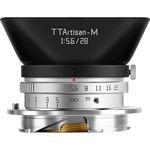 TTartisan 28mm f5.6 rangefinder Lens Compatible with Leica M Mount in Silver, ✰Authorized reseller with Warranty✰, Compatible with Leica MA MP M2 M3 M4 M5 M6 M7 M8 M9 M240 M10 M11