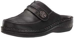 Propet Women's Jana Food Service Shoe, Black, 11 D US