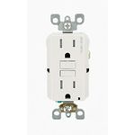 Leviton Agtr1-0Kw Afci-Gfci Dual Function Outlet White