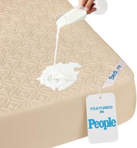 BEDLORE Waterproof Mattress Protector, California King Size Mattress Pad