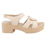 Medifeet Women's Sling Back Wedges (CREAM, 8)