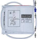 Extra Large Blood Pressure Cuff, 22-54CM BP Cuff Compatible with Omron Blood Pressure Monitors, Equipped with 6 Connectors, Replacement XL Cuff for Adult Arm