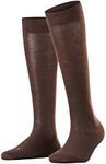 Falke, Womens, Sensitive London Knee Length, Dark Brown, 5-7.5