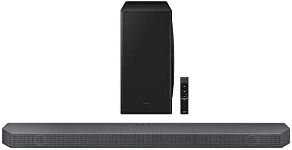 Samsung Q800B Soundbar Speaker (2022) - 5.1.2ch 3D Object Tracking Surround Sound System With Wireless Dolby Atmos DTS:X Audio, Alexa Built In And Wireless Subwoofer With Game Mode Pro