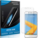 SWIDO Screen Protector for HTC 10 Evo [Pack of 2] Crystal Clear High Hardness Protection Against Oil, Dust and Scratches / Glass Film Screen Protector Film Tempered Glass Film