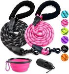 COOYOO 2 Pack Dog Leash 6 FT Heavy 