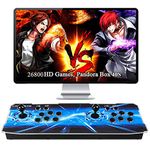 GWALSNTH 26800 in 1 Pandora Box 40S Arcade Games Console,Plug and Play 3D Video Arcade Games Machine for TV PC,Full HD Display,Games Favorite List,Support 1-4 Players …