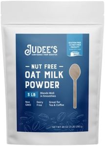 Judee’s Oat Milk Powder 3 lb - Vegan, Non-GMO, Soy-Free, Gluten-Free, and Nut-Free - Dairy Alternative - Use for Baking - Blends Well in Shakes and Smoothies - Add to Your Favorite Coffee and Drinks