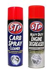 STP Carb Spray 500 Ml & STP Heavy Duty Engine Degreaser 500 Ml