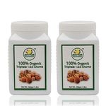 BOTNIK ESSENTIALS 100% Organic Triphala 1:2:3 Churna-250gm Each(Pack of 2) for Acidity|Gas|Constipation|Indigestion|Colon Cleansing, Formula by Maharishi Vagbhata in Astang Hridayam.