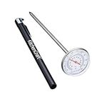 KitchenCraft KCDIALTH Meat Thermometer with Protective Sheath, Stainless Steel