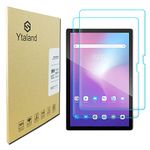 Ytaland Glass Screen Protector for Blackview Tab 12 / Tab 12 Pro Tablet 10.1 Inch, Anti-Fingerprints Bubble-Free Tempered Glass Screen Protector Cover