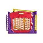 North States Superyard Colored Play Door with 2 Panel Extension