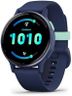Garmin vívoactive 5, 42mm GPS smartwatch, AMOLED touchscreen, all-day health monitoring, advanced fitness features, personalised sleep coaching, Music, up to 11 days battery life, Navy