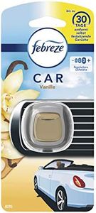 Febreze - Désodorisant pour voiture - 2 ml - Vanille - Kit de démarrage - Parfum anti-odeurs pour voiture - L’emballage peut varier