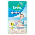 Pampers Size 3 Splashers Swim Pants, 12 Count, CARRY PACK, Do Not Swell In Water (6-11 kg / 13-24 lbs)