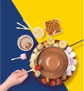 Giles & Posner 3-Tier Chocolate Fountain – Stainless Steel Dessert Maker