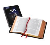 KJV Clarion Reference Bible, Black Edge-lined Goatskin Leather, KJ486:XE Black Goatskin Leather: King James Version, Black, Goatskin, Single Column Reference Bible