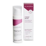 Kindra V Serum - Sensitive Skin Vaginal Vulva Moisturizer Cream Supports Dryness, Burning, Discomfort, Itching - Hormone Free - Up to 60 Applications