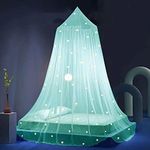 Eimilaly Stars Bed Canopy Glow in T