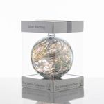 Sienna Glass 25th Wedding 10cm Friendship Ball