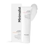 Minimalist UV Protection Invisible Sunscreen SPF 40 PA+++ for Oily Skin | | Ultra Light Sunscreen Gel with Matte Finish | Clinically Tested in USA (In-Vivo) | No White Cast | Sweat Resistant, Water Resistant | For Women & Men | 50 gm