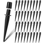 Hicarer 36 Pcs Solar Light Replacement Stakes Metal Stakes 0.78 x 5.43 Inch Stakes for Outdoor Lights Solar Light Parts for Pathway Garden Yard Landscape Lamps Pole Replacement