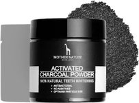 Activated Charcoal Powder for Teeth Whitening and Teeth Cleaning - Vegan Natural Cosmetics - Premium Teeth Bleaching for Naturally White Teeth