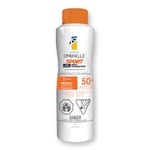 Garnier Ombrelle Sport Clear Sunscreen Spray, SPF 50+, Very High Protection, Water & Sweat Resistant, Broad Spectrum UVA/UVB Protection, Non-Greasy Formula, Quick-Dry, Ideal for Active Use, 122g