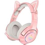 PHNIXGAM Pink Girl Gaming Headset f