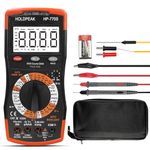 HoldPeak Digital Multimeter HP-770S 6000 Counts Manual Ranging,Accurately Measure for AC/DC Voltage Tester/NCV, Resistance, Frequency, Continuity, Diode, hFE