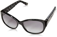Juicy Couture Female-Adult Ju 551/S Sunglasses, Black Polka Dot/Grey Gradient, 54mm, 16mm
