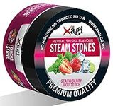 Shisha Flavour: Xagi Strawberry Mojito Ice Flavour Hookah Flavour Nicotine-Free No-Tobacco Shisha Steam Stones 100g