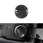 Carbon Fiber Gas Cap Fuel Filler Door Cover Trim Sticker For BMW E90 E92 F30 F80 F82 F87 F90 M2 M3 M4 M5 M6 (Carbon Fiber Black) Gas Tank Cap Fuel Cap