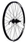 HBR KX Wheels: MTB 29" 29er Doublewall Q/R Cassette Wheel Disc Brake in Black (Rear)-BLACK -29"