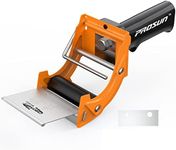 PROSUN Tape Packing Dispenser Gun, Fast Reload 75mm (3 Inch) Heavy Duty Parcel Tape Gun, Pistol Grip Carton Sealer, Orange