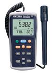 Extech EA80 EasyView Indoor Air Quality Meter and Datalogger – CO2, Temperature, Humidity, Dew Point, Wet Bulb, NDIR Sensor, 20,000 Data Set Logging, Backlit LCD