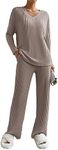 SotRong Ribbed Loungewear Sets for 