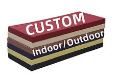 SINCERE Custom Cushions Indoor/Outdoor Replacement Bench Seat Cushion, Cut to Size Foam Mattress Pad, Non-Slip Patio Furniture Chair Cushion, Bay Window Pillow, Waterproof Couch Chaise Sofabed Cushion