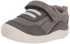 Stride Rite 360 Unisex-Child Nick Sneaker, Grey, 5 Toddler