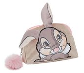 Thumper Make Up Bag for Women Disney Bambi Cosmetic Toiletries Bag Pencil Case Grey