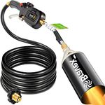 Propane Torch with Electric Pulse Starter - 10 ft Hose (CSA Certified）Hose, Weed Burner Torch for Bonfires, Weeds, Forestry, Snow Ice （Battery not Include）