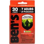 Tender Ben's 30% Deet 12-count Travel Wipes