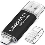 LEIZHAN USB C Flash Drive 32GB Type