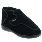 PODOWELL Altitude Premium Orthopedic Shoes for Women & Men, Lightweight Diabetic Recovery Shoes for Adults - Comfortable Slip-Ons for Post-Operation and Diabetes Care - Unisex Black (US Footwear Size System, Adult, Men, Numeric, Wide, 5.5)