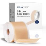 Silicone Scar Tape for Surgical Scars - Extra Long Scar Sheets for C-Section (120 in x 1.5 in)