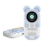 RUIZU 16GB Bluetooth MP3 Player for Kids, Cartoon Zoo Portable Music Player, Child MP3 Player with Speaker, FM Radio, Voice Recorder, Stopwatch, Pedometer, Support Micro SD Card up to 128GB