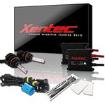 Xentec 9007 (HB5) Hi/lo Telescopic bixenon 10000K HID xenon bulb x 1 pair bundle with 2 x 35W Digital Slim Ballast (Ocean Blue)