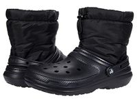 Crocs Unisex Classic Lined Neo Puff Boot Snow, Black, 6 UK