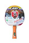 GKI Kung-Fu Table Tennis Racquet, Wooden Handle, ITTF Approved
